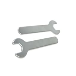 1Pcs Single Head Open End Wrench 4-22mm Opening Single-End Ultra-Thin Small Wrench for Supporting Bathroom