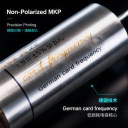 HIFIDIY LIVE Silver MKP Capacitor Non-Polar Frequency Divider Capacitor AUDIO Nourishments 1.0uf 2.2uf 3.3uf 4.7uf 5.6uf 6.8uf