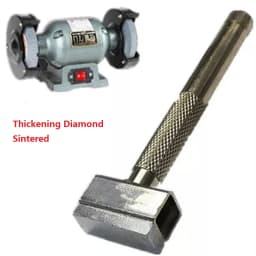 Thickening Diamond Sintered T Type Wheel Dresser Grinding Disc Sharpening Stone Handle Head Polishing Dressing Grinder Tools