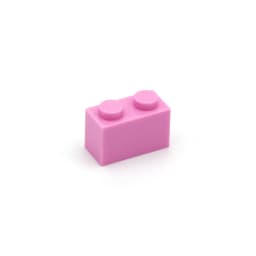 100pcs DIY Building Blocks Thick Figures Bricks 1x2 Dot Educational Creative Size Compatible With 3004 Plastic Toys for Children