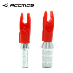 50pcs Archery Aluminum Nock Pin for ID 3.2/4.2/6.2/5.2/8.0mm Arrow Shaft Nock Compound Recurve Bow Arrows Archery (Only Pin)