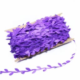 10yards Silk Leaf-Shaped Handmake Artificial Green Leaves for Wedding Decoration DIY Wreath Gift Scrapbooking Craft Fake Flower