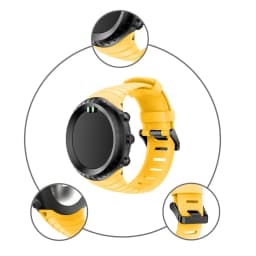 Silicone Watchband Strap For Suunto Core Replacement Bracelet Wristband For Suunto Core Smart Watch Band