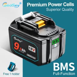 Waitley 18V Battery For Makita Power Tools Replacement Accessories BL1860 BL1850 / Li-ion Rechargeable batteries Pack