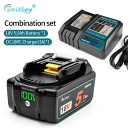 Waitley 18V Battery For Makita Power Tools Replacement Accessories BL1860 BL1850 / Li-ion Rechargeable batteries Pack