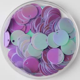 Sequin 10mm 15mm 20mm 25mm 30mm PVC Flat Round Loose Sequins Paillettes Sewing Wedding Craft Accessories with 1 Side Hole 10g