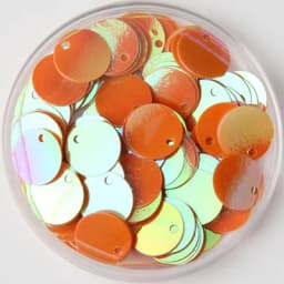 Sequin 10mm 15mm 20mm 25mm 30mm PVC Flat Round Loose Sequins Paillettes Sewing Wedding Craft Accessories with 1 Side Hole 10g