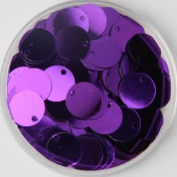 Sequin 10mm 15mm 20mm 25mm 30mm PVC Flat Round Loose Sequins Paillettes Sewing Wedding Craft Accessories with 1 Side Hole 10g
