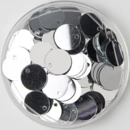 Sequin 10mm 15mm 20mm 25mm 30mm PVC Flat Round Loose Sequins Paillettes Sewing Wedding Craft Accessories with 1 Side Hole 10g