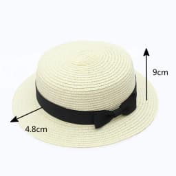 COKK Panama Hat Simple Summer Beach Hat Female Casual Lady Women Flat Brim Bowknot Straw Cap Girls Sun Hat Chapeu Feminino