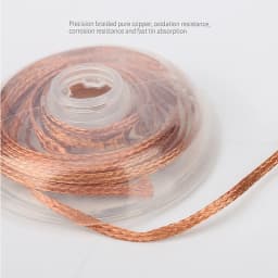 MECHANIC 1.0/1.5/2.0/2.5/3.0/3.5mm Width 1.5M Length Desoldering Braid Wick Solder Remover Wire for PCB BGA Welding Rework Tool