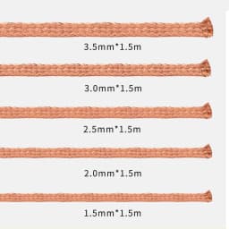 MECHANIC 1.0/1.5/2.0/2.5/3.0/3.5mm Width 1.5M Length Desoldering Braid Wick Solder Remover Wire for PCB BGA Welding Rework Tool