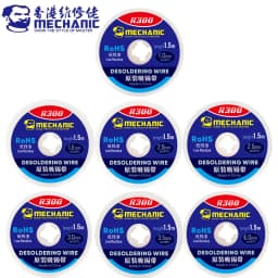 MECHANIC 1.0/1.5/2.0/2.5/3.0/3.5mm Width 1.5M Length Desoldering Braid Wick Solder Remover Wire for PCB BGA Welding Rework Tool