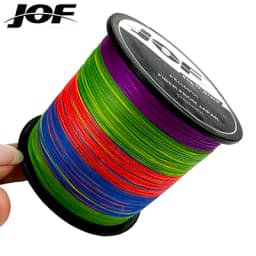 8 Strands 1000M 500M 300M 100M Multicolor Braided Fishing Line Sea Saltwater Carp Fishing Weave Extreme 100% PE JOF