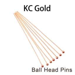100-200Pcs/Lot 10-70mm Heads Eye Flat Head Pin Gold Plated Ball Head Pins for Jewelry Findings Making Accessories Supplies