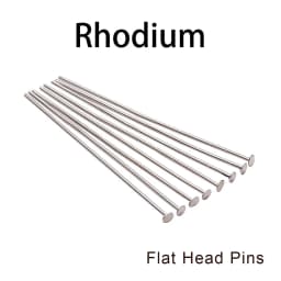 100-200Pcs/Lot 10-70mm Heads Eye Flat Head Pin Gold Plated Ball Head Pins for Jewelry Findings Making Accessories Supplies