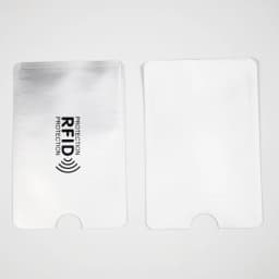 10Pcs/Lot Rfid NFC Blocking Anti Scan ID Case Protection Credit Bank Card Holder Aluminium