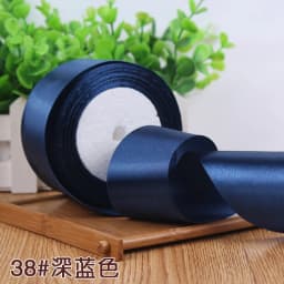 25Yards Silk Stain Ribbon Single Ribbon Wedding Party Decoration Christmas Flower Gifts DIY Gift Packing 6/10/15/20/25/40/50mm
