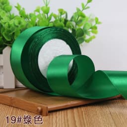 25Yards Silk Stain Ribbon Single Ribbon Wedding Party Decoration Christmas Flower Gifts DIY Gift Packing 6/10/15/20/25/40/50mm