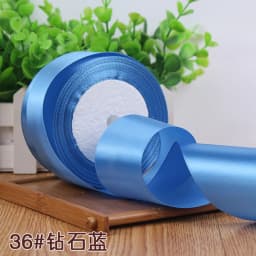 25Yards Silk Stain Ribbon Single Ribbon Wedding Party Decoration Christmas Flower Gifts DIY Gift Packing 6/10/15/20/25/40/50mm