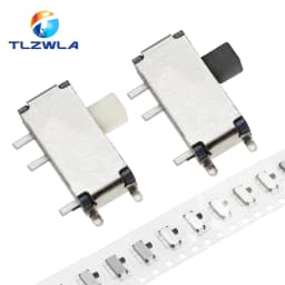 50PCS Mini 7-Pin On/Off 1P2T SPDT MSK-12C02 SMD Toggle Slide Switch For MP3 MP4