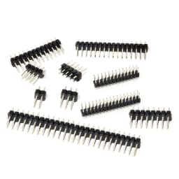 50/20/10Pcs 2.54mm Single Row Male 1/2*40P PCB Board Pin Header Connector Strip Pinheader 2/3/4/5/6/8/10/12/20/40Pin For Arduino