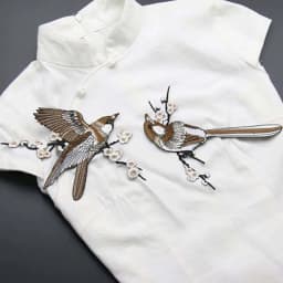 Bird Embroidered Patches Iron on Sewing Parches for Clothes Applique Embroidery DIY Supplies Crafts Sticker 1Pair FSD06