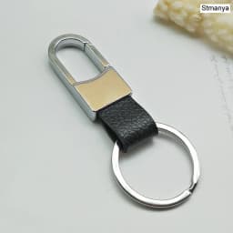 Fashion Leather key Chain New Men Women Metal Waist Hanging KeyChain Best Gift Key Ring jewelry