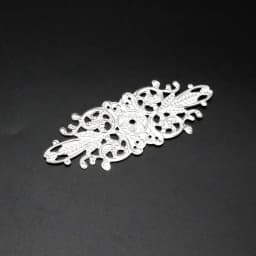 10Pcs Filigree Flower Wraps Connectors Gift Decoration DIY Embellishments Findings 8.5x3.4cm