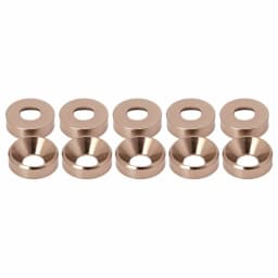 20pcs M2 M3 M4 M5 M6 Aluminum Colourful Anodized Countersunk Head Bolt Washers Gasket Red/Grey/deep Blue/Black/purple