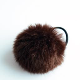 1PC Sweet girls Cute Little Girls' Pompom Hair Ties Double Pom Pom Elastic Band Hair Ropes Hair Accessories