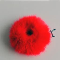 1PC Sweet girls Cute Little Girls' Pompom Hair Ties Double Pom Pom Elastic Band Hair Ropes Hair Accessories