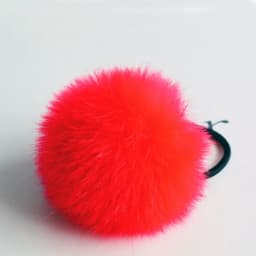 1PC Sweet girls Cute Little Girls' Pompom Hair Ties Double Pom Pom Elastic Band Hair Ropes Hair Accessories