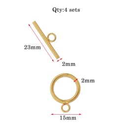 4set/lot 3 Style High Quality Stainless Steel OT Clasps Connectors for DIY Bracelet Necklace Jewelry Findings Making Accessories