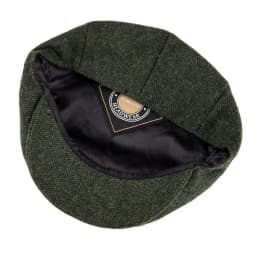 VOBOOM Wool Tweed Herringbone Irish Cap Men Women Beret Cabbie Driver Hat Newsboy Caps Golf Ivy Flat Hats Green Navy Black