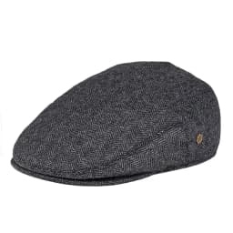 VOBOOM Wool Tweed Herringbone Irish Cap Men Women Beret Cabbie Driver Hat Newsboy Caps Golf Ivy Flat Hats Green Navy Black