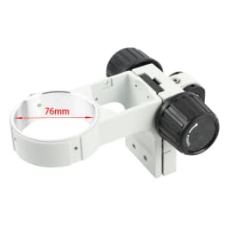 76mm Diameter Microscope Head Holder Stereo Zoom Microscope Stand Bracket Adjustable Trinocular Binocular Microscope Focus Arms