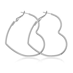 Big Circle Smooth 4cm 6cm 7cm 8cm Women Gold Hyperbole Metal Large Hoop Earrings Brand New High Quality Ear Jewelry Gift Aros