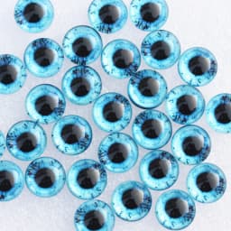 8 10 12 14 16 18 20 25mm Mixed with 5 different Dragon Eyes Pairs Pattern Glass Cabochon Flatback Photo DIY Making Accessories