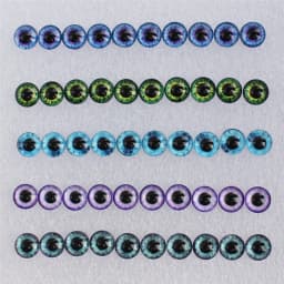8 10 12 14 16 18 20 25mm Mixed with 5 different Dragon Eyes Pairs Pattern Glass Cabochon Flatback Photo DIY Making Accessories