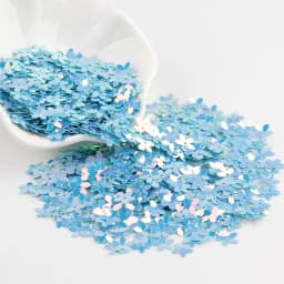 Sequin Matte White Color 10mm Cup Five Finger Flower Sequins Paillettes Sewing Wedding Craft Women Garments Accessories 10g/lot