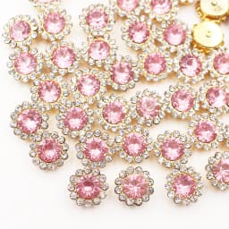 8mm-12mm Sunflower Sewing Claw Rhinestones Crystals Glass Beads Buttons Stones Sew On Rhinestone for Clothes Sewing Accessories