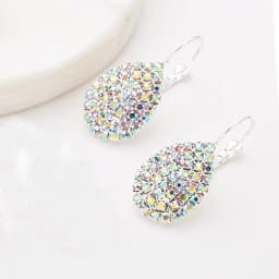 YFJEWE Women Waterdrop Rhinestone Earrings Fashion Crystal Drop Earrings Free Shipping Boucle D'oreille Femme E601