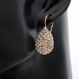 YFJEWE Women Waterdrop Rhinestone Earrings Fashion Crystal Drop Earrings Free Shipping Boucle D'oreille Femme E601