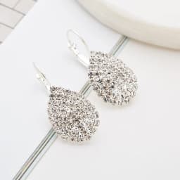 YFJEWE Women Waterdrop Rhinestone Earrings Fashion Crystal Drop Earrings Free Shipping Boucle D'oreille Femme E601