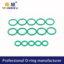 Thickness CS1/1.2/1.5mm Green FKM O-ring FPM Fluorine Rubber Sealing Gasket Elasticity Rubber Washer Ring Spot Wholesale