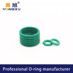 Thickness CS1/1.2/1.5mm Green FKM O-ring FPM Fluorine Rubber Sealing Gasket Elasticity Rubber Washer Ring Spot Wholesale