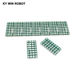 10pcs/LOT 0805 0603 0402 SMT Turn DIP Capacitor Resistor LED IC Adapter Socket PCB