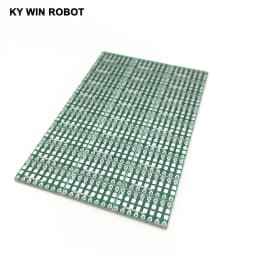 10pcs/LOT 0805 0603 0402 SMT Turn DIP Capacitor Resistor LED IC Adapter Socket PCB