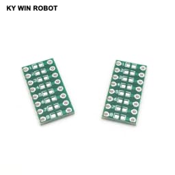 10pcs/LOT 0805 0603 0402 SMT Turn DIP Capacitor Resistor LED IC Adapter Socket PCB